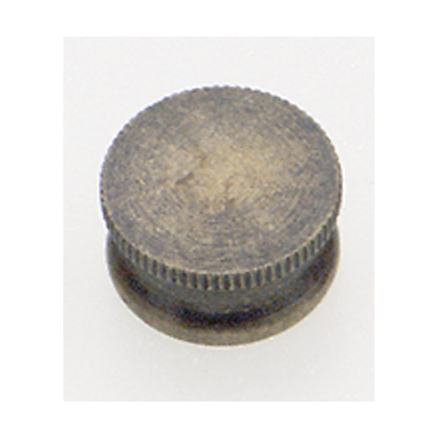 ANTIQUE BRASS BRACKET CAP 1/8 IPS