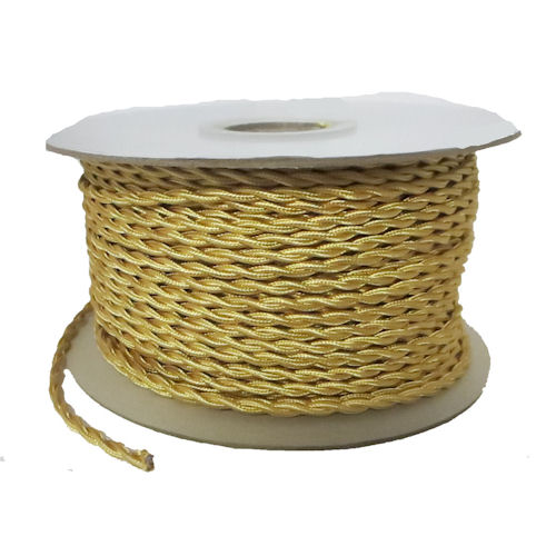 TWISTED GOLD RAYON WIRE