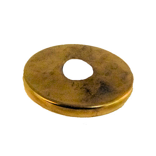 \"AS IS\" 1 3/4\" BRASS-PLATED CHECK RING