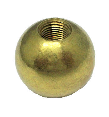 1 1/8" BURNISHED BR BALL