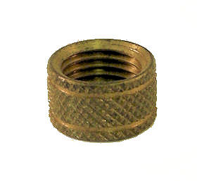 KNURLED COUPLING 1/2" HOLES