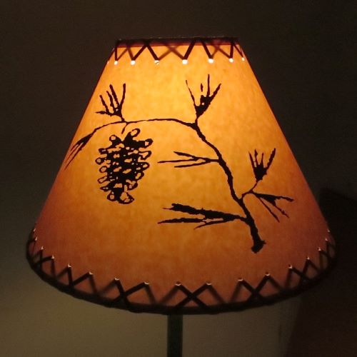18" PINECONE  LAMP SHADE